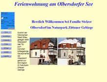 Tablet Screenshot of ferienwohnung-olbersdorfer-see.de